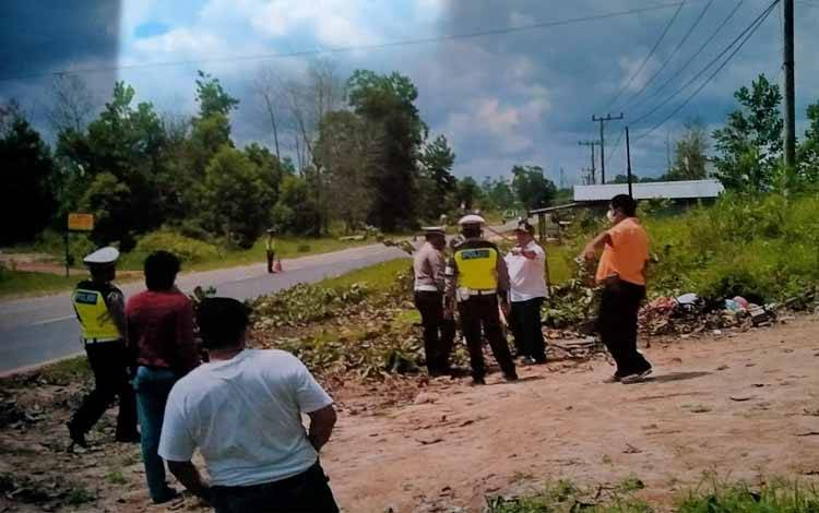 Lokasi lakanlantas Hilmi Ali Avi tersangka kasus lakalantas