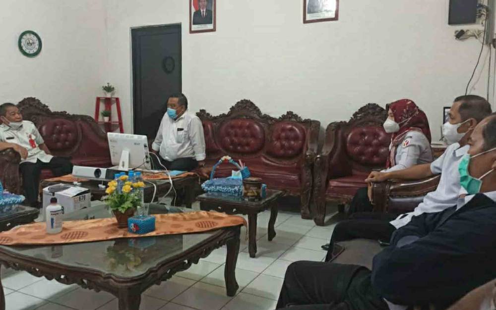 Dinas Dukcapil Kapuas Dikunjungi Bawaslu, Koordinasi Data Penduduk