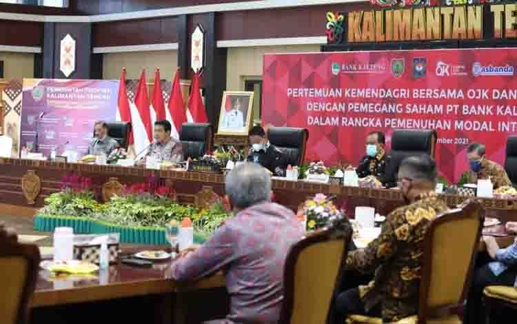 Wagub Harap Pemda Berkomitmen Penuhi Kewajiban Setoran Modal Bank Kalteng Setiap Tahun