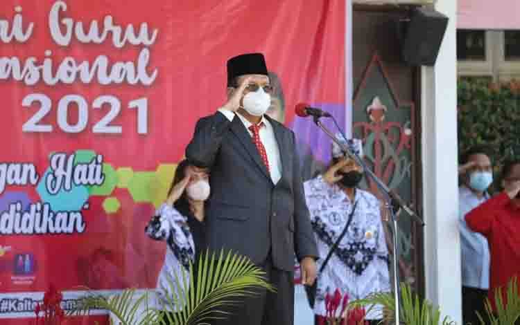 Begini Kata Pj Sekda Kalteng saat Peringati Hari Guru Nasional