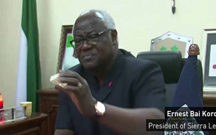 Capres Utama Kubu Oposisi Sierra Leone Didakwa Korupsi