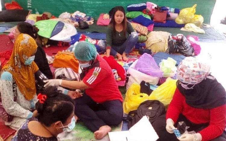 Belum Ada Temuan Covid-19 Kluster Banjir di Palangka Raya