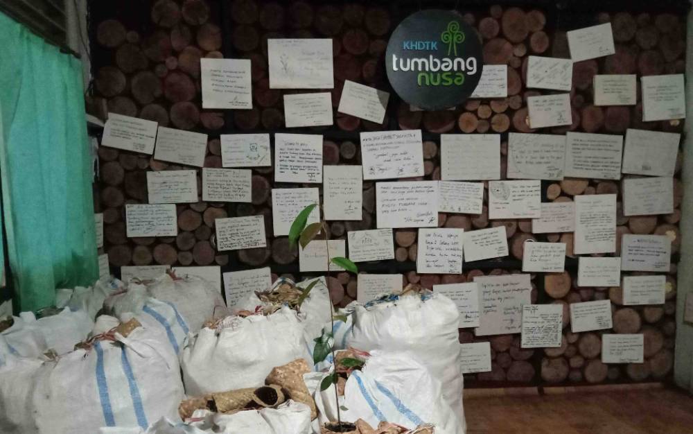 Kampanyekan Peduli Lingkungan, KHDTK Ganti Polybag Plastik dengan Anyaman Ramah Lingkungan