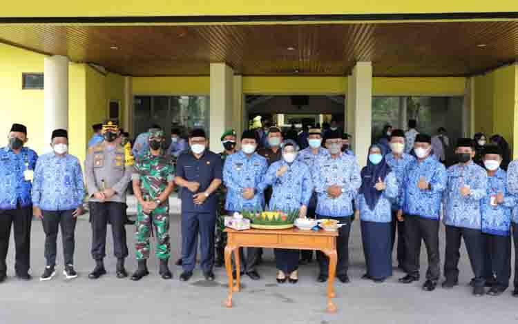 Kapolres Kobar Hadiri Upacara HUT Korpri ke 50