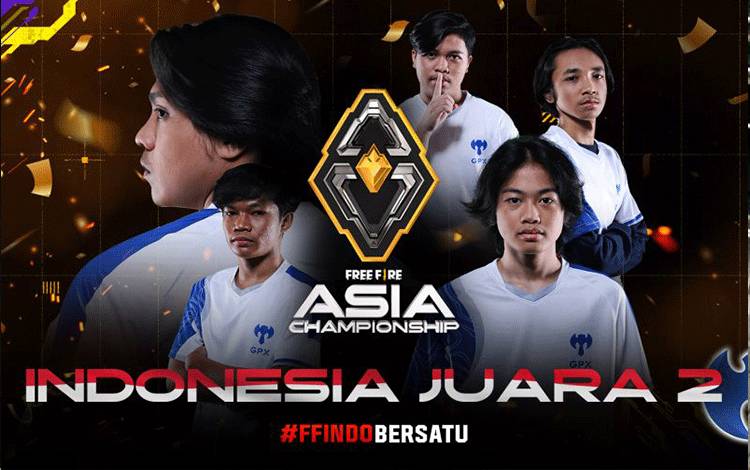 Tim Indonesia Raih Gelar "Runner Up" di Free Fire Asia Championship