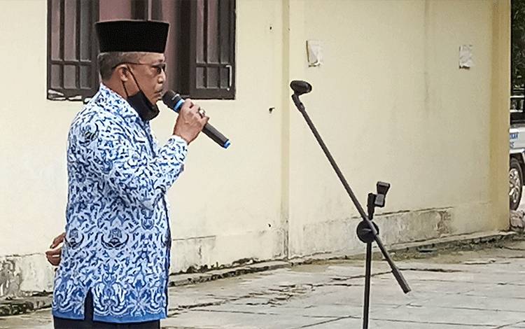 Momen HUT Korpri, Ini Pesan Kasatpol PP dan Damkar Kapuas Kepada Personel