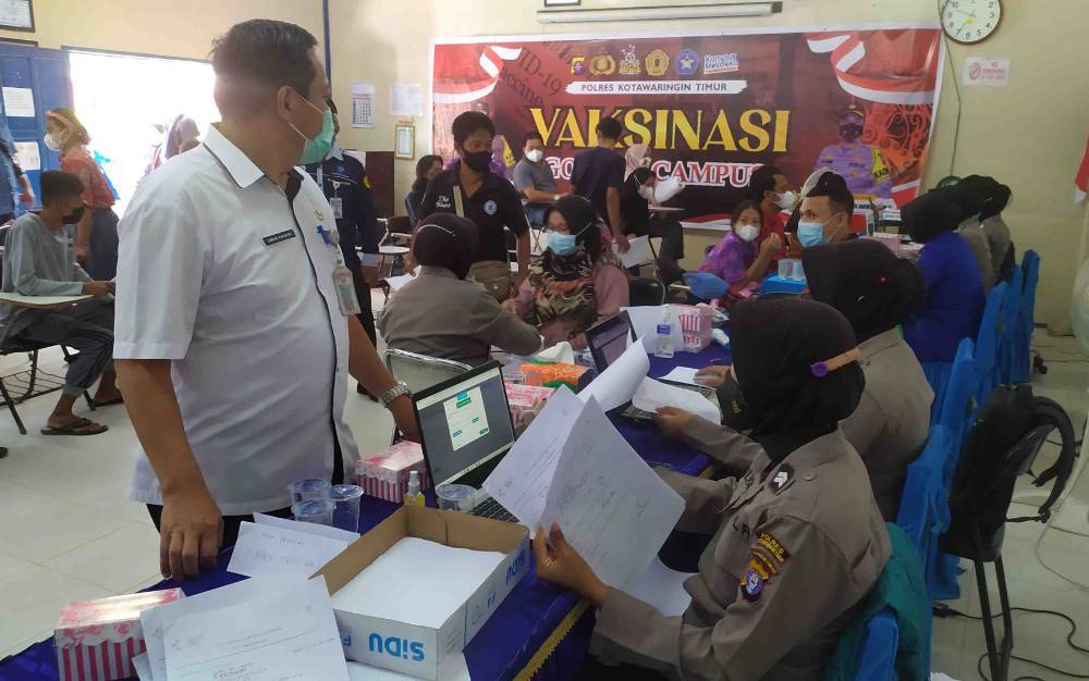 Pemkab Kotim Optimis akan Capai Target Vaksinasi Desember 2021