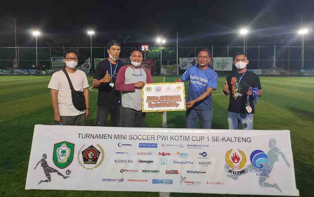 PT RMU Apresiasi Turnamen Mini Soccer PWI Kotim Cup 2021, Sejalan dengan Program Birukan Langit