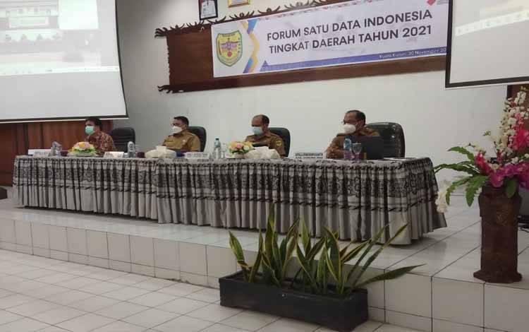 Sekda Gunung Mas Beberkan Pentingnya Kebijakan Satu Data Indonesia