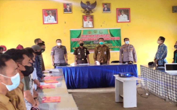 Sejumlah Warga Ikuti Pelatihan Cegah Pungli?