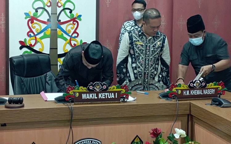RAPBD 2022 Ditetapkan, Ini Besaran Pendapatan dan Pengeluaran Pemko Palangka Raya