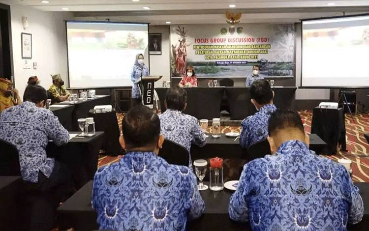 Pemko Palangka Raya Susun Regulasi Perlindungan Masyarakat Adat