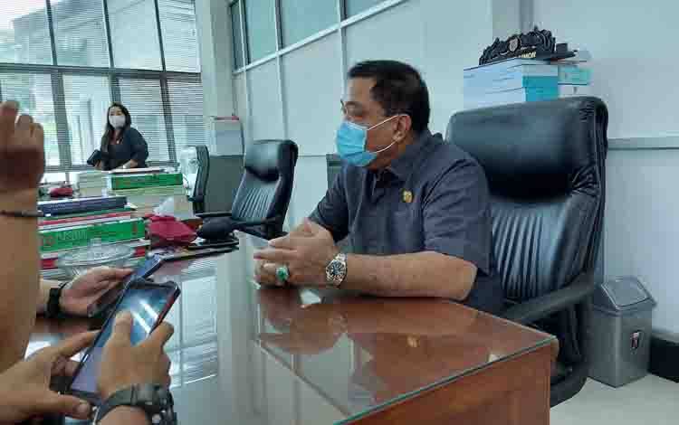 Ketua Komisi II DPRD Kalteng, Lohing Simon