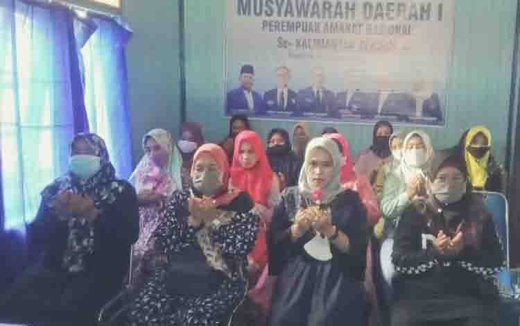 DPD PAN Barito Selatan Laksanakan Musda I PUAN
