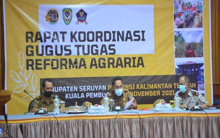 Rakor Mantapkan Program GTRA di Seruyan