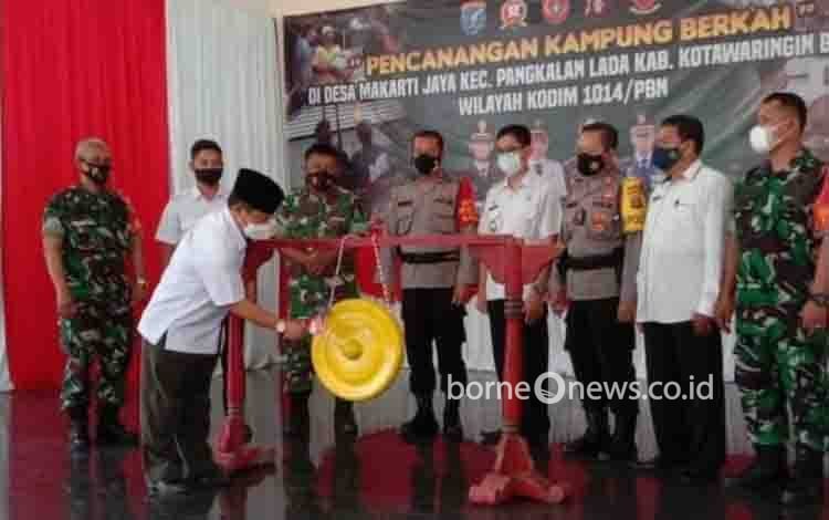 Dorong Pembangunan Berkeadilan, Desa Makarti Jaya Dicanagnkan sebagai Kampung Berkah