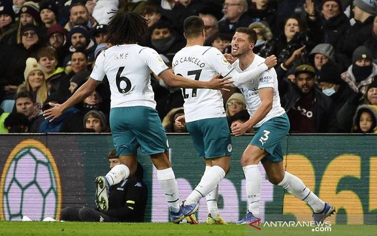 Aston Villa-nya Steven Gerrard Tak Mampu Bendung Manchester City