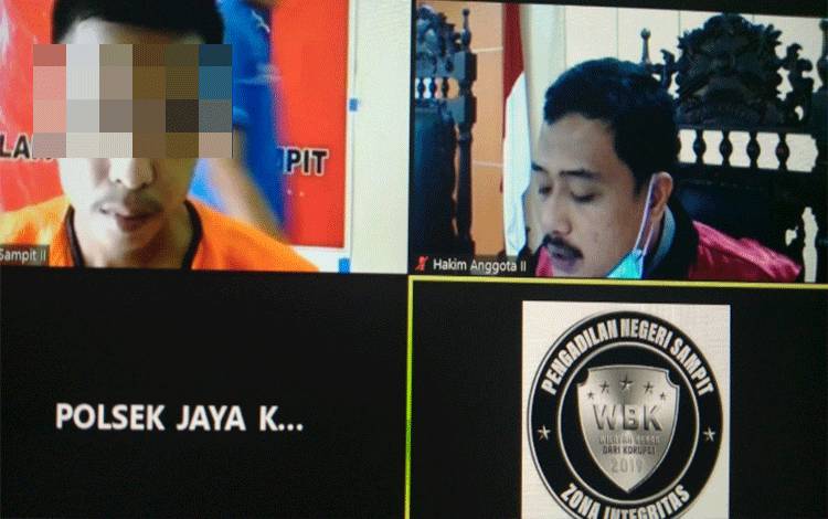 Terbukti Sebagai Pengedar, Erik Divonis 7 Tahun Penjara
