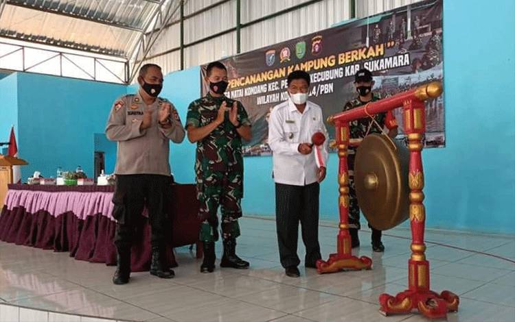 Desa Natai Kondang Dicanangkan Sebagai Kampung Berkah