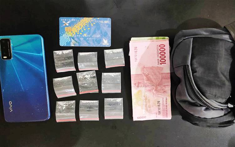 Simpan Sabu, Juru Parkir di Palangka Raya Ditangkap Polisi