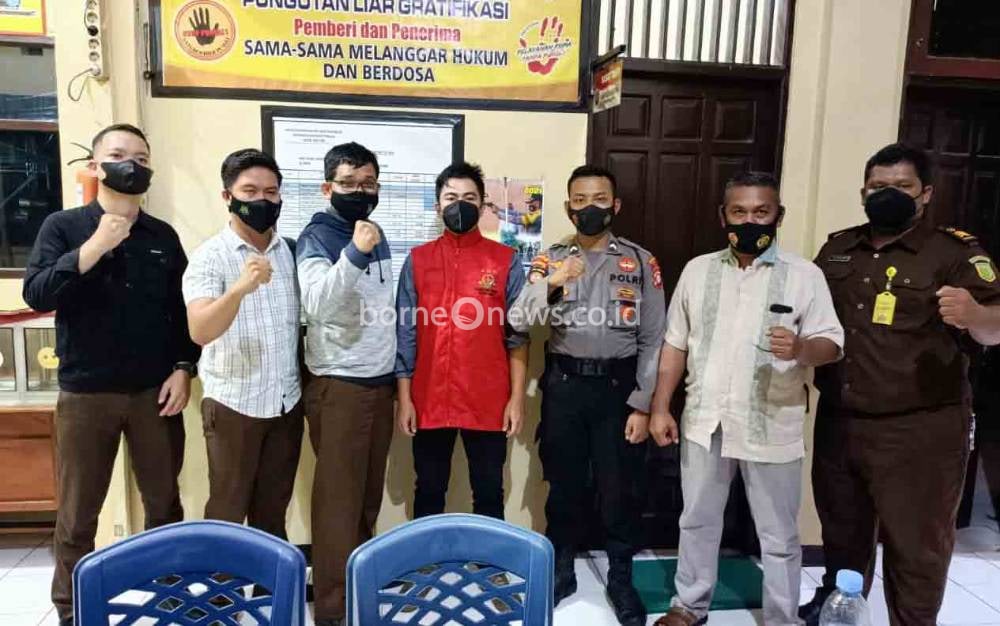 Polres Seruyan Terima Titipan Tahanan Tersangka Korupsi DD Tumbang Laku
