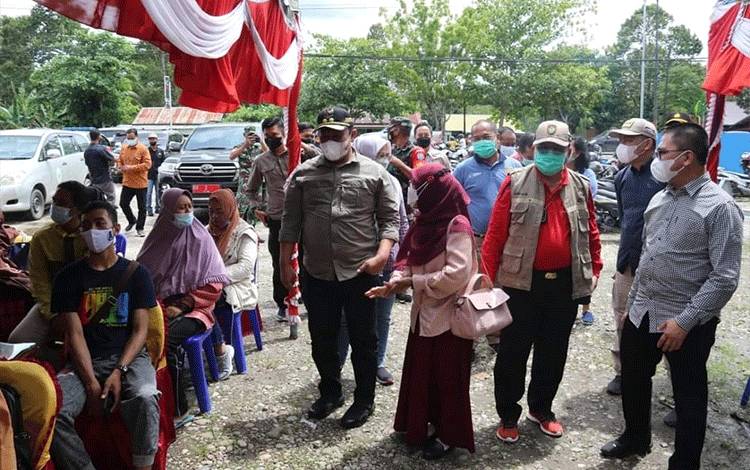 Wagub Kalteng Minta Setiap Daerah Terus Sosialisasikan Secara Masif Mengenai Vaksinasi