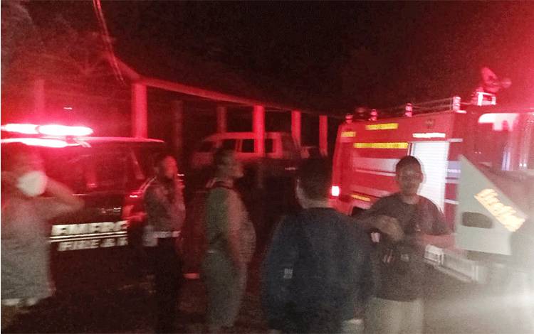 Terjadi Kebakaran di Kantor BPN Barito Timur, Begini Kondisinya