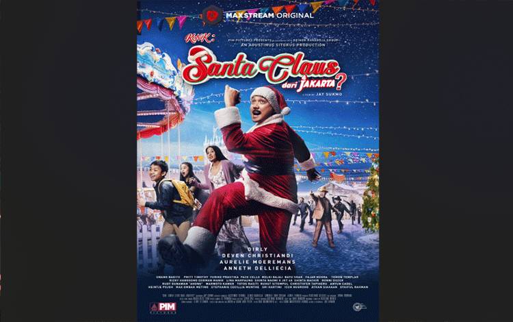 Poster film "KNK: Santa Claus dari Jakarta" (ANTARA/HO)