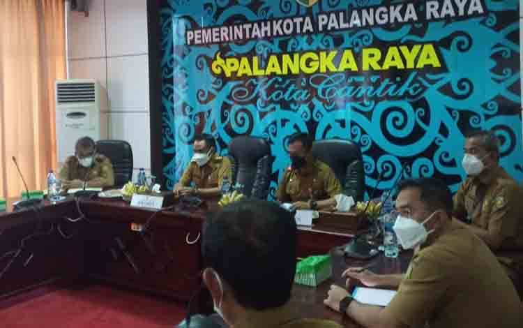 Pemko Palangka Raya Rapat Percepatan Peningkatan PAD