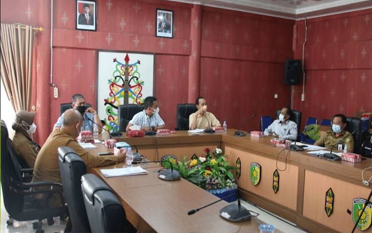 Kunjungan DPRD Kabupaten Simalungun di DPRD Palangka Raya, Selasa 7 Desember 2021.