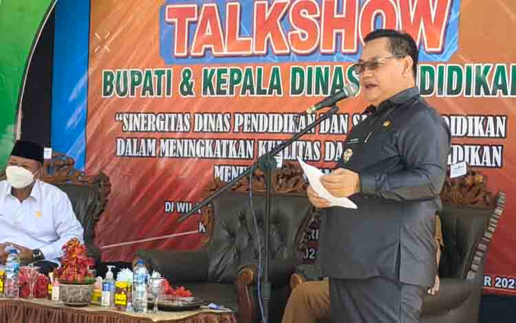 Bupati Akan Berupaya Maksimal Memajukan Pendidikan di Kotim