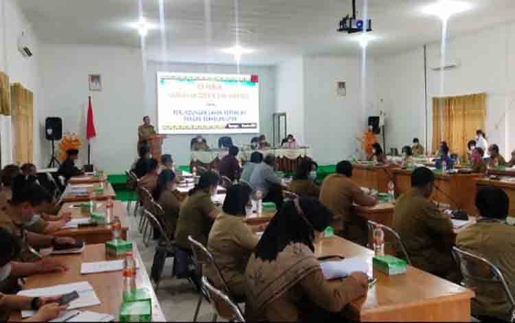 Pemkab Katingan Uji Publik Reperda Perlindungan Lahan Pertanian Berkelanjutan
