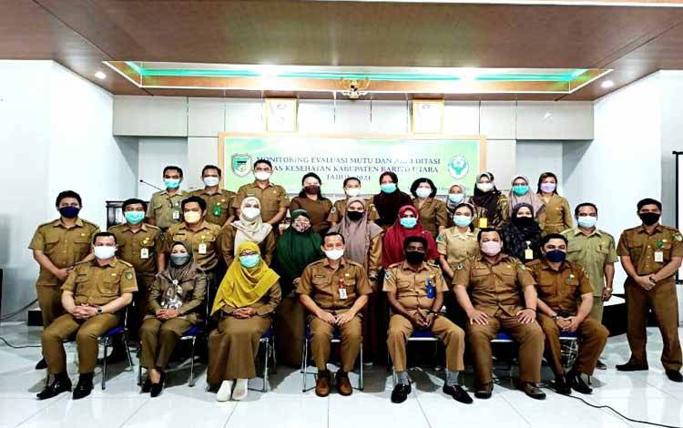 Dinkes Barito Utara Gelar Monev Mutu dan Akreditasi