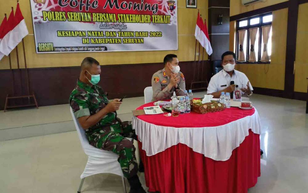 Jelang Nataru, Masyarakat Seruyan Diminta Jaga Kamtibmas dan Protokol Kesehatan