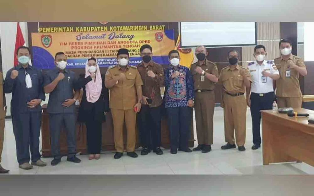 Anggota DPRD Kelompok Dapil III Kalteng Terima Aspirasi Wabup Kobar