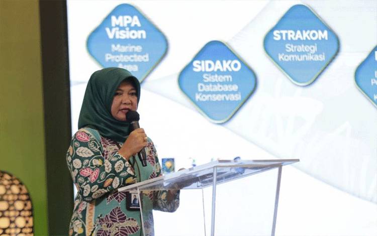 Plt. Direktur Jenderal Pengelolaan Ruang Laut (PRL) KKP Pamuji Lestari. ANTARA/HO-KKP