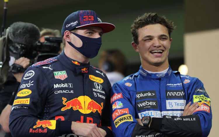 Norris Khawatir Ganggu Duel Hamilton vs Verstappen di Abu Dhabi