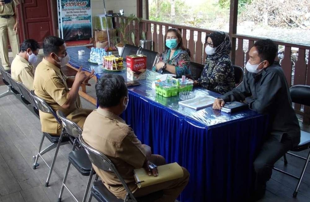 Masyarakat Desa Telangkah Sampaikan Aspirasi Peningkatan Infrastruktur Jalan ke DPRD Kalteng