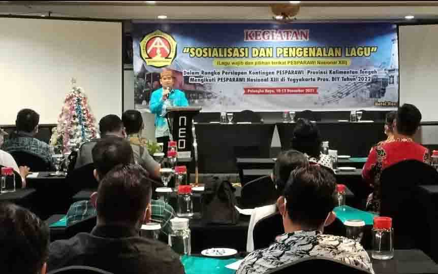 Pemprov Dukung Penuh Tim Pesparawi Kalteng Ikuti Ajang Tingkat Nasional