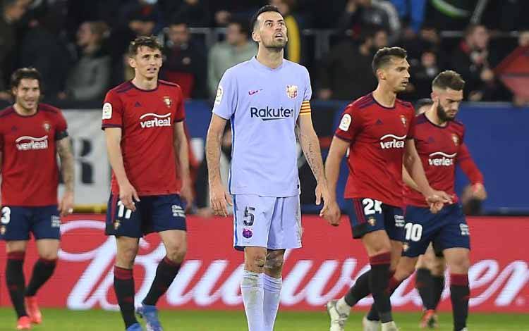 Gol Larut Avila Gagalkan Kemenangan Barcelona atas Osasuna