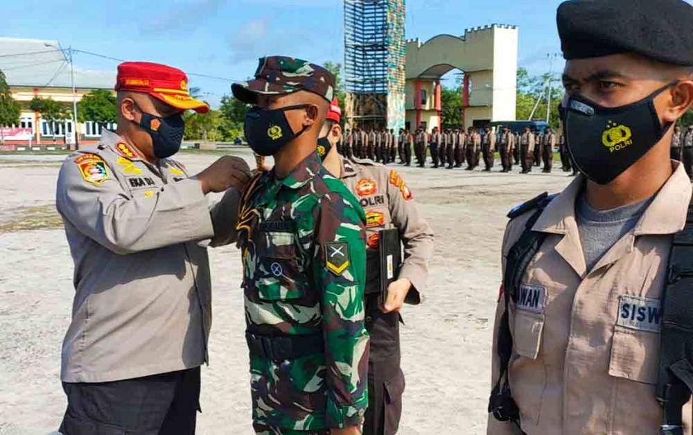 Polda Kalteng Gelar Diklat Integrasi TNI - Polri Tingkatkan Sinergisitas