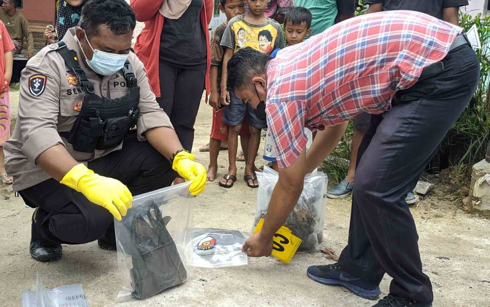 Polisi Masih Cari Tahu Identitas Tengkorak Manusia Yang Ditemukan di Tumpukan Pasir Desa Pelangsian