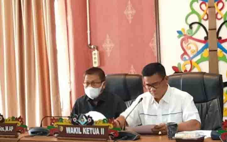Paripurna penutupan masa sidang I DPRD Palangka Raya