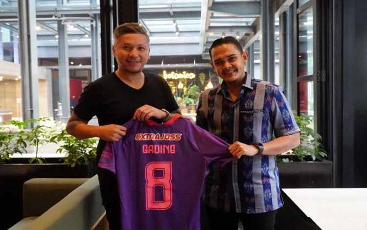 Persik Kediri Rangkul Gading Marten jadi Vice President Marketing