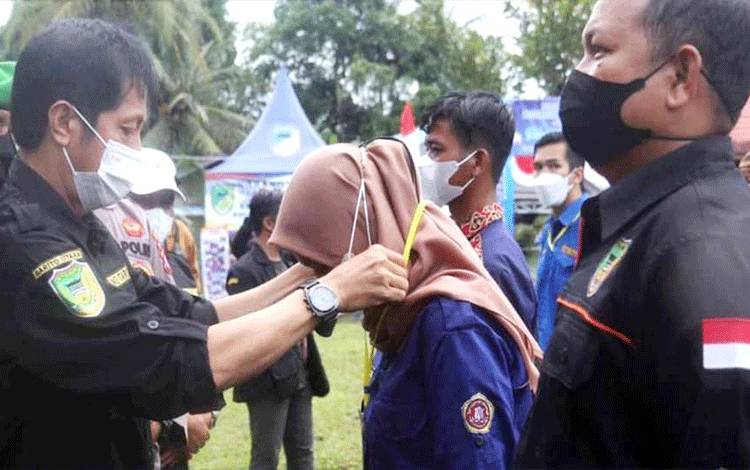 Sekda Barito Utara Buka Kemah Wisata Bulan Bhakti II Karang Taruna
