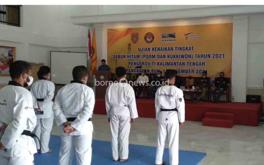 50 Taekwondoin Kalteng Jalani Ujian Sabuk Hitam di Pangkalan Bun
