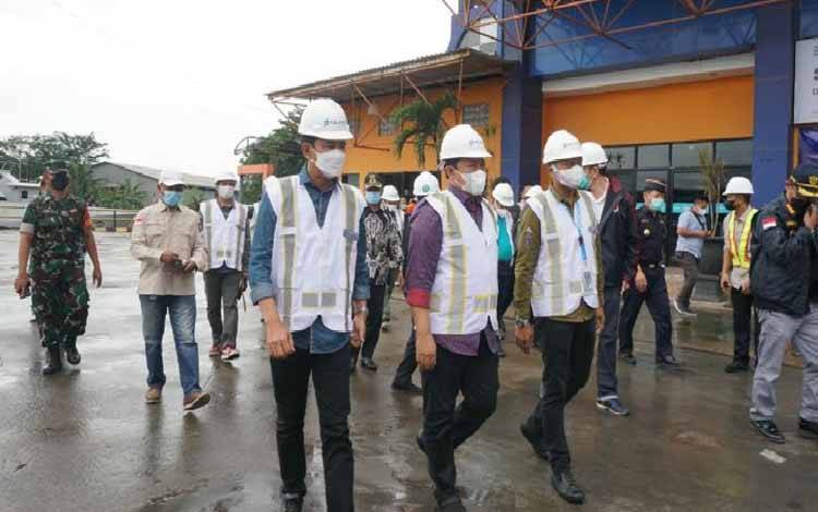 Wagub Kalteng Tinjau Pengoperasian Pelabuhan Trisakti Banjarmasin