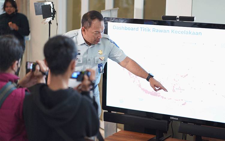 Rivan Achmad Purwantono, Direktur Utama Jasa Raharja memaparkan langkah antisipoasi menjelang Natal dan tahun baru 2022.