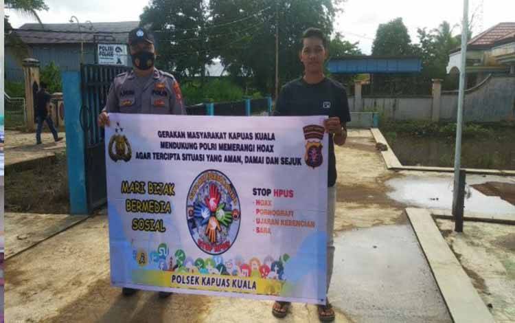 Warga Kapuas Kuala Diimbau Bijak Gunakan Media Sosial