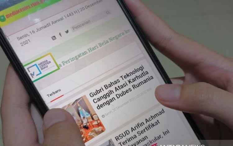 Media Center Palangka Raya Terbaik II Nasional